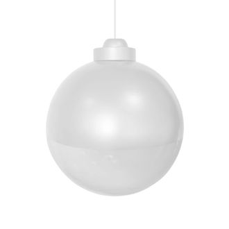 Tosel Suspensi&oacute;n vidrio blanco D35 cm