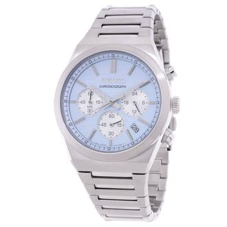 Seiko Sport Chronograph Quartz Light Blue Dial Mens Watch SSB459P1