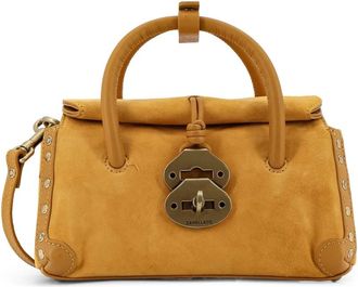 Zanellato Tassen.. Geel - Dames - Handtassen - Geel - ONE Size - Leer - Tassen