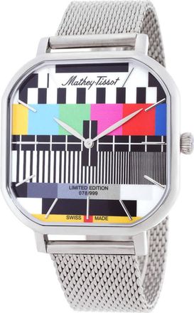 Mathey-Tissot Monsoon Square Multi-Color Dial Mens Watch H7917TV