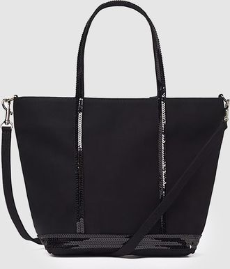 Vanessa Bruno Cabas S Toile Zippé Noir