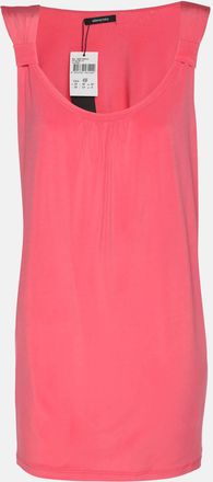 Elena Miro Pink Jersey Sleeveless Top