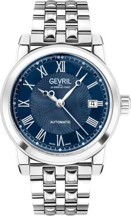 Gevril Group Madison Automatic Blue Dial Mens Watch 2578