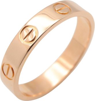 Cartier Gold Pink Gold (18K) Band Ring (Pre-Owned)