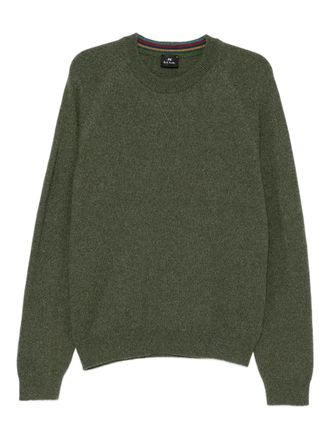 Paul Smith wool jumper - men - Merino - S - Green