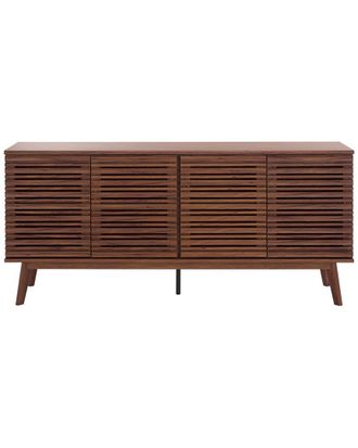 Safavieh Atlantes Large 4-Door, 4-Shelf Media Stand