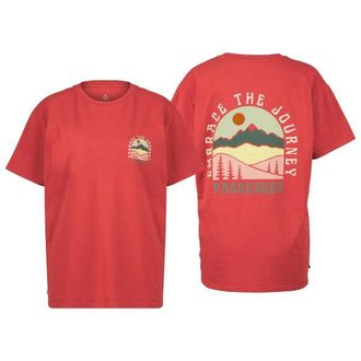 Passenger Outlook Recycled Cotton OS T-Shirts f&uuml;r Damen | rot