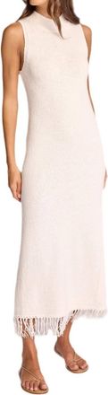 Sundays India Knit Midi Dress In Cream