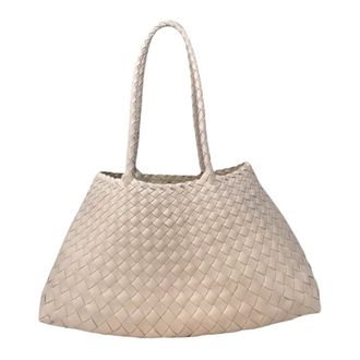 Dragon Diffusion Santa Croce Big Shoulder Bag - female - Dragon Diffusion - Shopping Bags - Beige - ONE SIZE - Bags