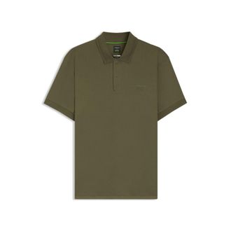 BOSS Porsche x polo shirt in mercerized cotton