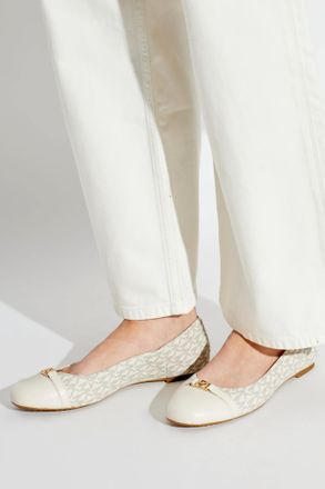 Michael Michael Kors Mandy Ballerinas, Womens, Cream