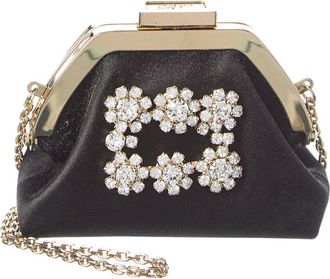 Roger Vivier Satin Coin Purse