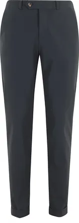 Roberto Ricci Design Grey Slim Fit Stretch Technical Trouser