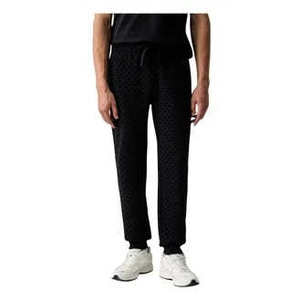 A|X Armani Exchange Heren, Broeken, Blauw, Maat: S Katoen