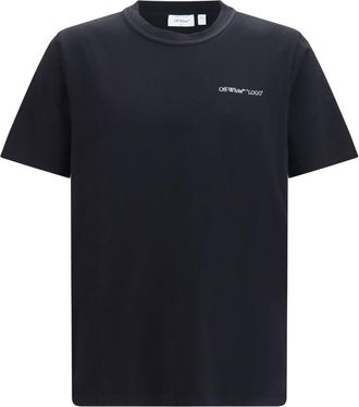 Off-white Black Crew Neck T-Shirt