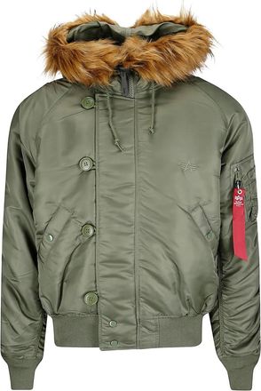 Alpha Industries N-2B Heritage jack - Groen