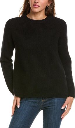 The Cashmere Project The Cashmere Project Shaker Crewneck Cashmere Sweater