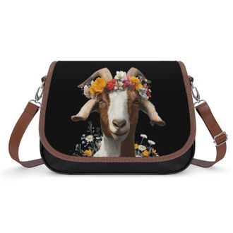 Generic Funny Goat Fashion Womens Crossbody Bags Novelty Handbag Shoulder Bag Purse