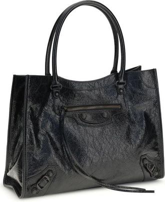 Balenciaga Le City Shoulder Bag - Black