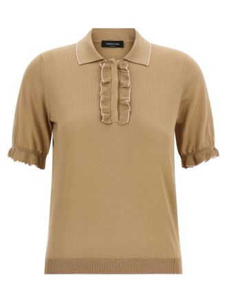 Fabiana Filippi Silk Polo Womens Shirt