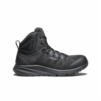 Keen Mens Vista Energy Mid Carbon Toe Boots In Black/raven