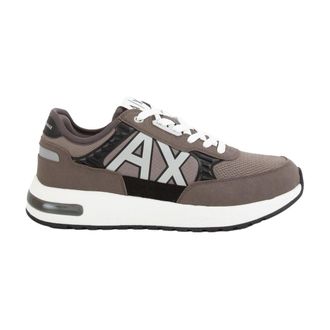 A|X Armani Exchange Sneakers met hoge zool en logo - Heren - Sneakers - Veelkleurig - 44 EU - Polyester - Schoenen