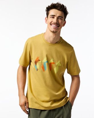 Cotopaxi Cuatro Bitmap T-Shirt - Mens in Husk at Nordstrom, Size Medium