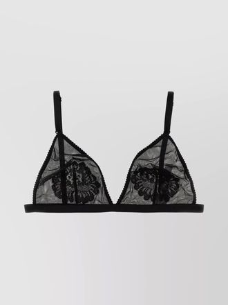 Dolce & Gabbana lace triangle bra