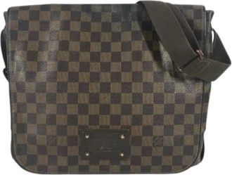 Louis Vuitton Pre-owned Cross Body Bags, male, Brown, Size: ONE SIZE Pre-owned Cross Body Bag