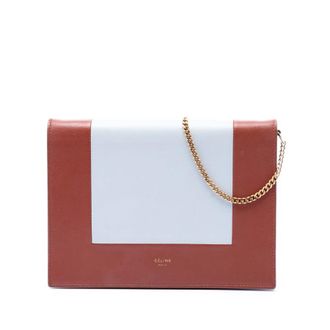 Celine Pre-owned Celine Leather Frame Wallet on Chain Ladies THLA3BB3UOLT474B