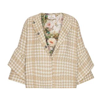 Karmamia Blazers, female, Beige, ONE SIZE, Beige Stylish Spencer Sofa