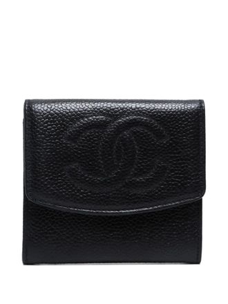 Chanel 1994-1996 CC coin purse - Black