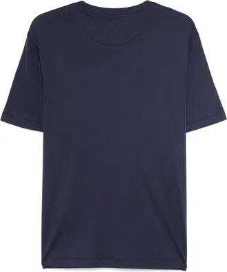 Eleventy Womens Jersey T-Shirt Blue Ss25 M