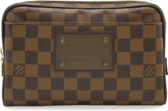 Louis Vuitton Brown Damier Canvas Pvc Sling Bag (Pre-Owned)