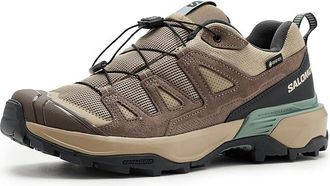 Salomon X Ultra 360 Leather GORE-TEX(r) Womens Shoes Desert Tan : 10.5 M, Leather/Textile