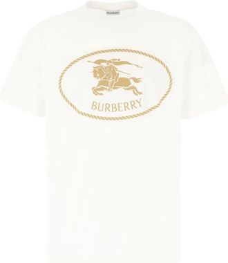 Burberry Heren, Tops, Wit, Maat: L Katoen
