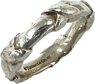Tiffany & Co. Silver Silver 925 Band Ring (Pre-Owned)
