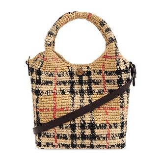 Burberry Dames, Tassen, Beige, Maat: ONE Size Zijde