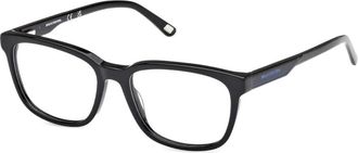 Skechers rectangle-frame glasses - Black