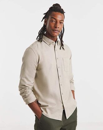 Jacamo Long Sleeve Oxford Shirt