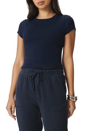 Splendid Josie Stretch Jersey T-Shirt in Navy Blue at Nordstrom, Size X-Small