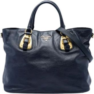 Prada Borsa a mano Pre-owned Vintage - - Pre-owned - Donna - Blu - ONE SIZE