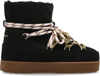 INUIKII Stivali da neve trapuntati in camoscio - - Shoes - Donna - Nero - 37 EU