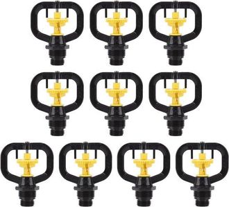 OEM Allecto, 10 Unidades, Microboquilla, Riego De Jard&iacute;n, Cabezales De Pulverizaci&oacute;n Giratorios, Apto Para Todas Las Mangueras De Jard&iacute;n Est&aacute;ndar