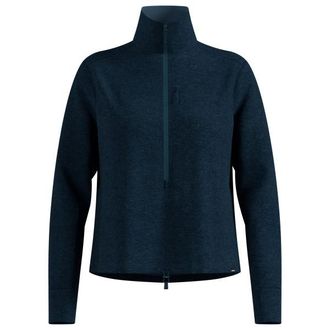Odlo Mid Layer 1/2 Zip Grid Fleece Fleecejacke f&uuml;r Damen | blau