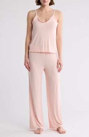 Honeydew Intimates Laid Back Wide Leg Pajamas in Sunkissed at Nordstrom Rack, Size X-Large