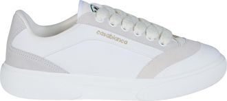 Casablanca Del Mar Low-Top Suede Overlay Sneakers