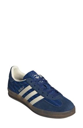 adidas Gazelle Indoor Sneaker in Blue/indigo/Cream White at Nordstrom, Size 5.5