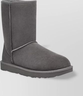 UGG short ii boots mid-calf height overlock stitch