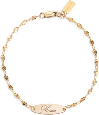Set & Stones Mama Pendant Bracelet in Gold at Nordstrom